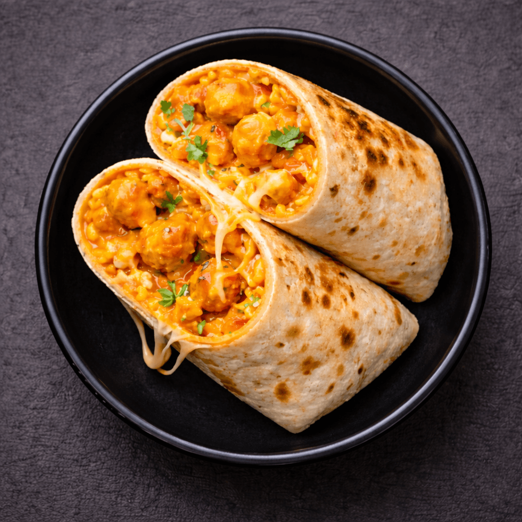 Butter Chicken Burrito