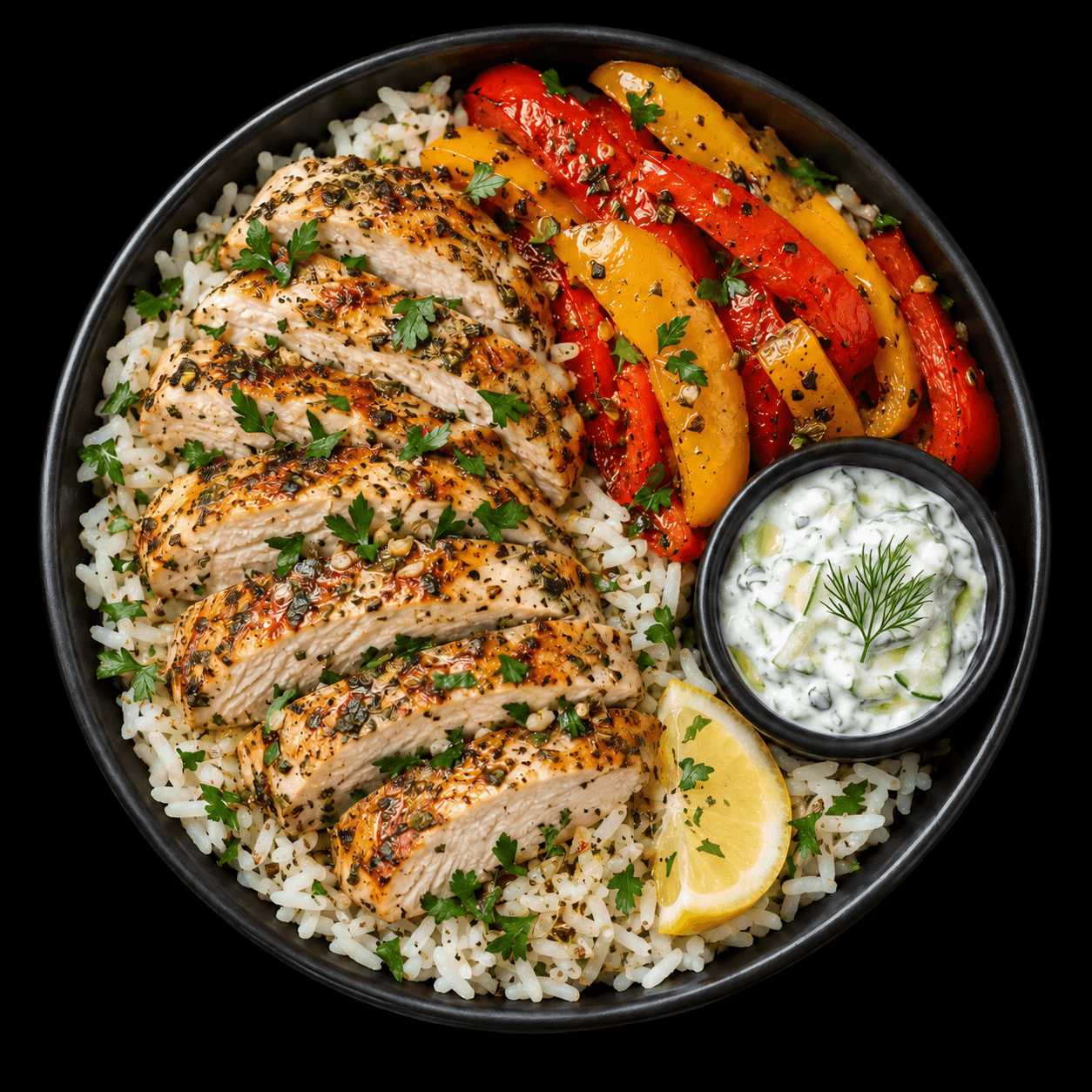 Greek Chicken Bowl